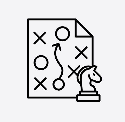 An image which depicts the skill (Strategy and Planning)